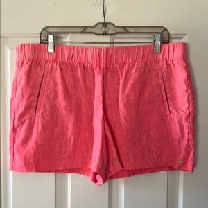 Lilly Pulitzer Coral High Waist Shorts